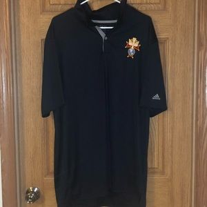 Adidas Knights of Columbus Logo Embroidered Polo Mens Size XXL